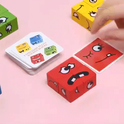 Rubiksmix™ – Das Ausdrucks-Puzzle, das die ganze Familie zusammenbringt